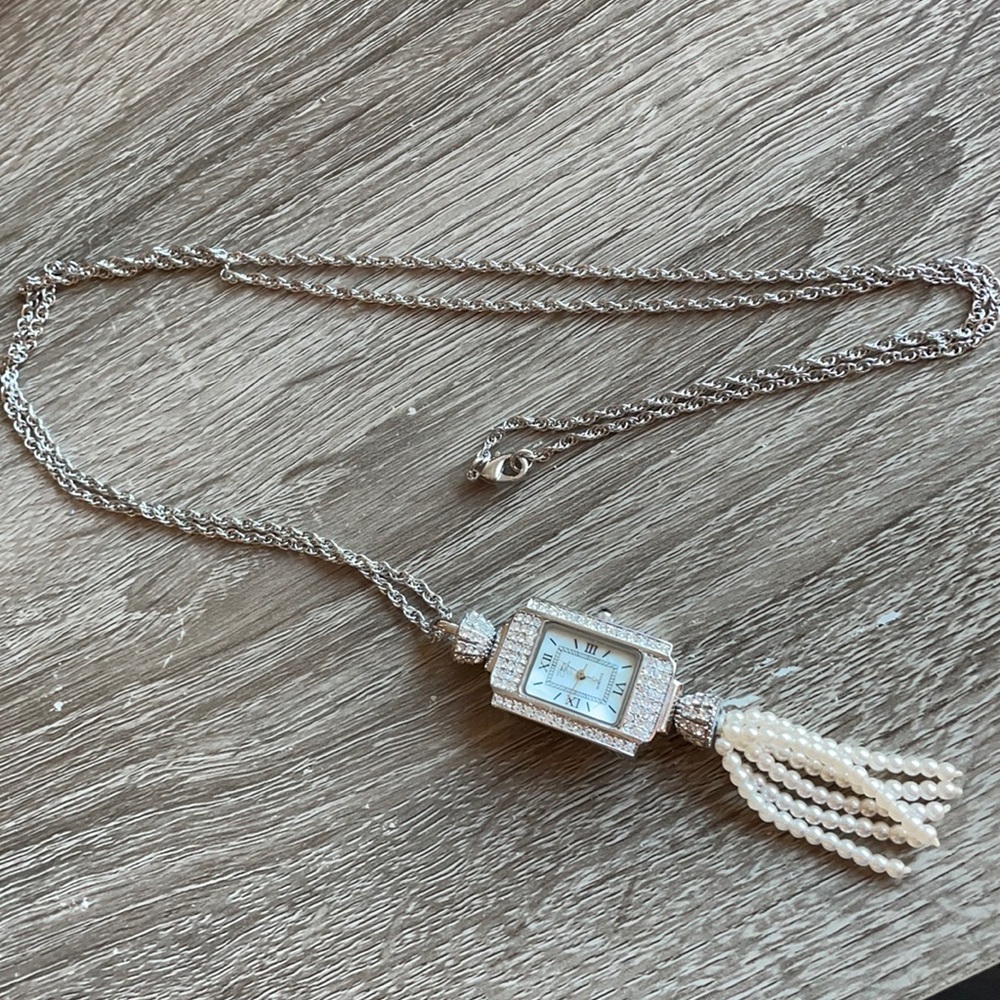 SUZANNE SOMERS STAINLESS STEEL NECKLACE